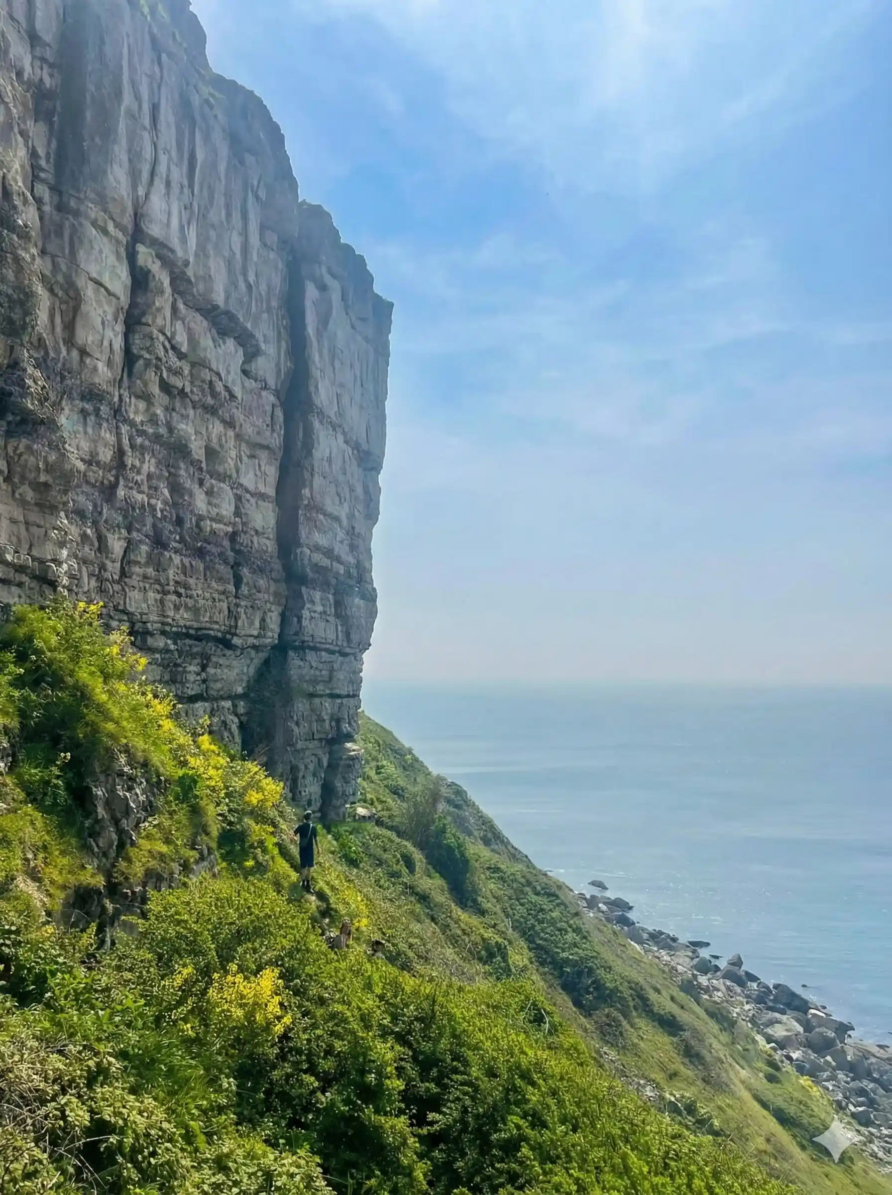 Portland climbing Jurassic Coast