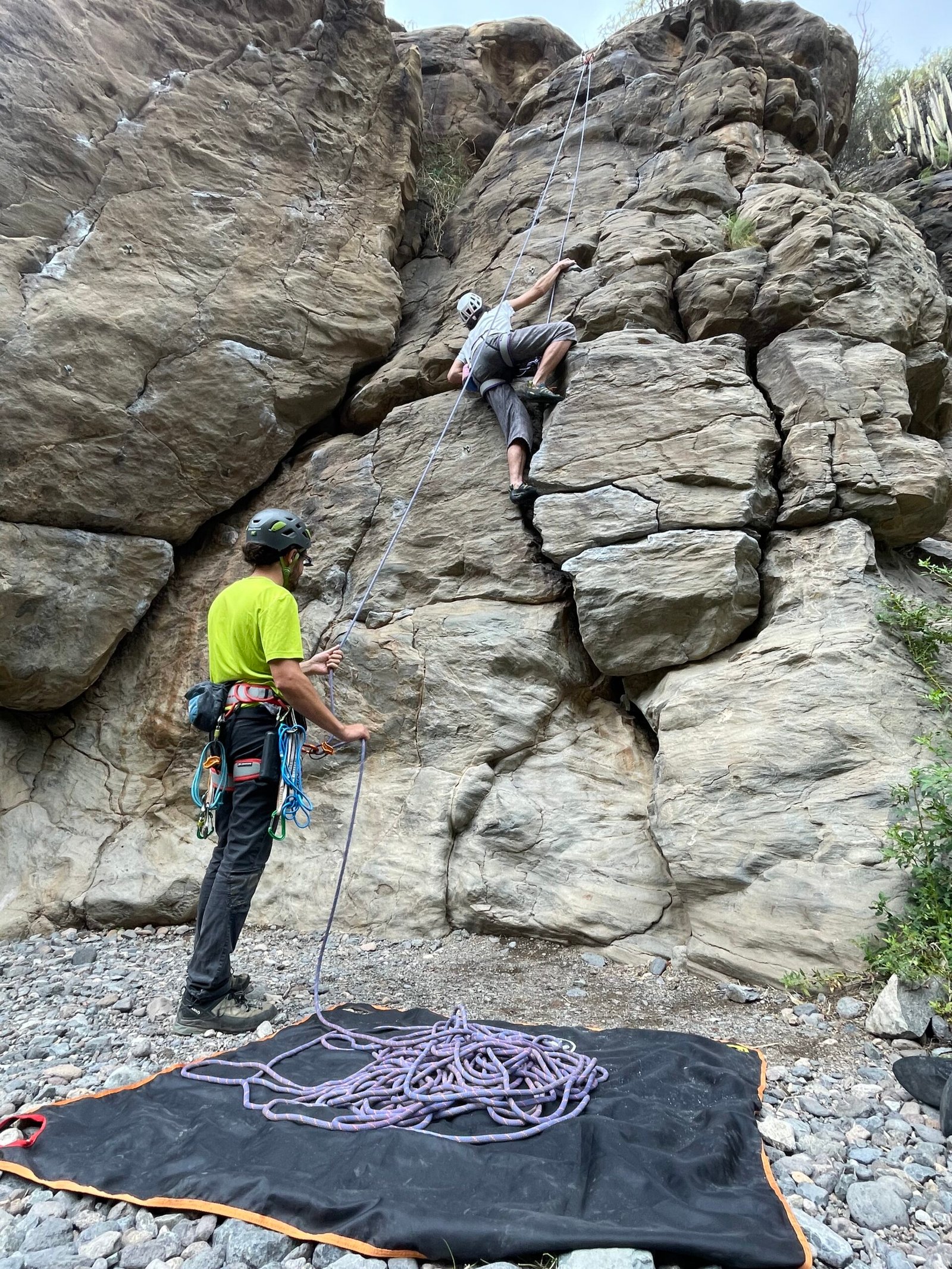 Tenerife climbing