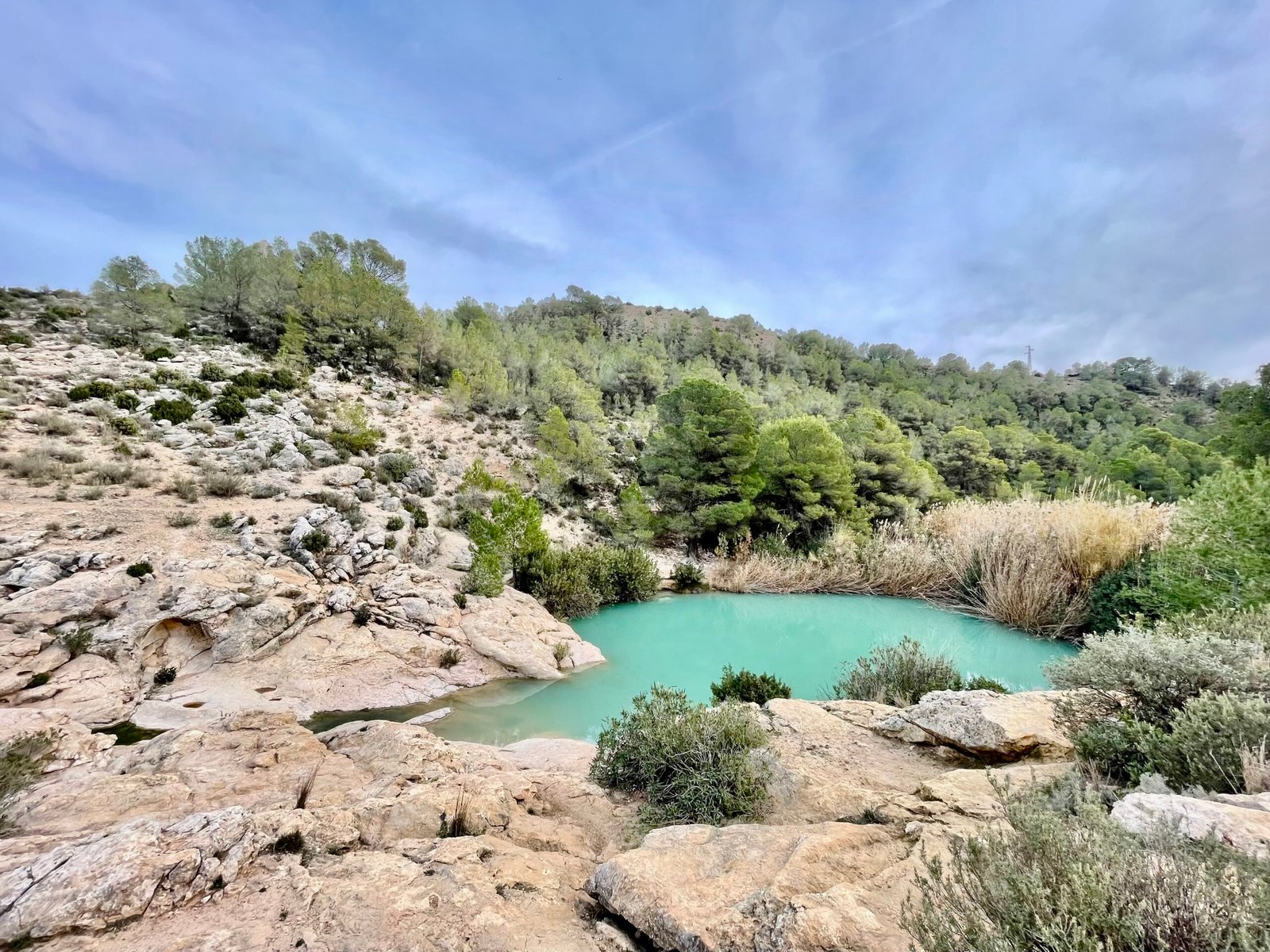 View from Mula van parking overlooking Murcia countryside