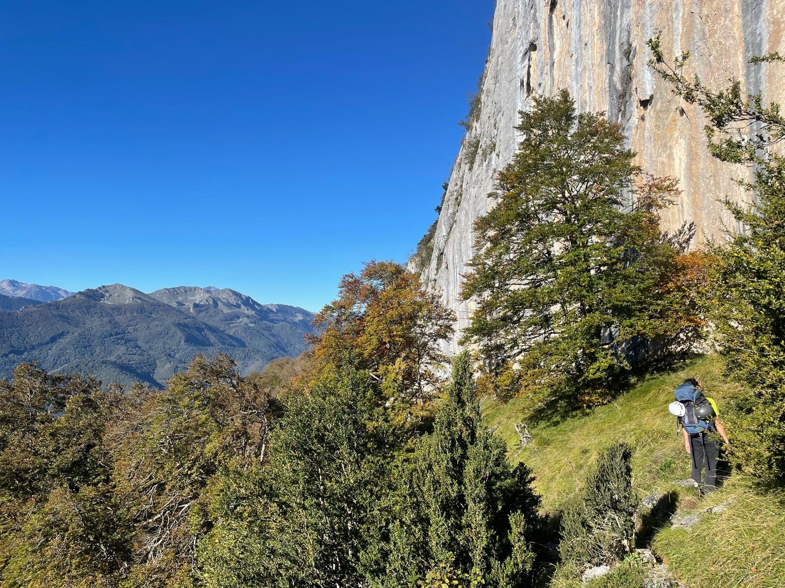 Limestone rock formation at Pène Haute