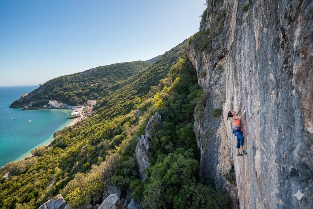 Climbing in Portugal