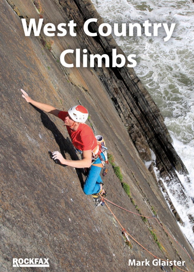 West Country Climbs Rockfax guidebook cover