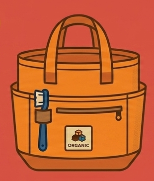 Bucket bag icon