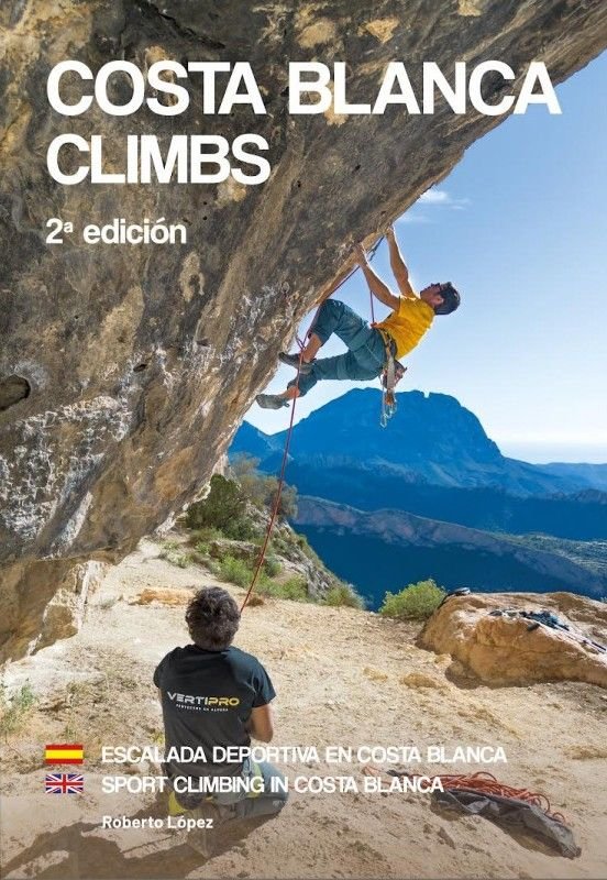 Costa Blanca Climbs guidebook by Roberto López — 2nd edition cover